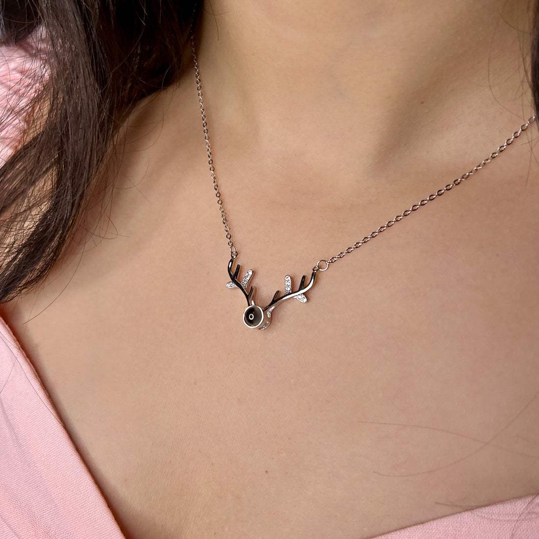 Deer's Secret Pendant (message inside)