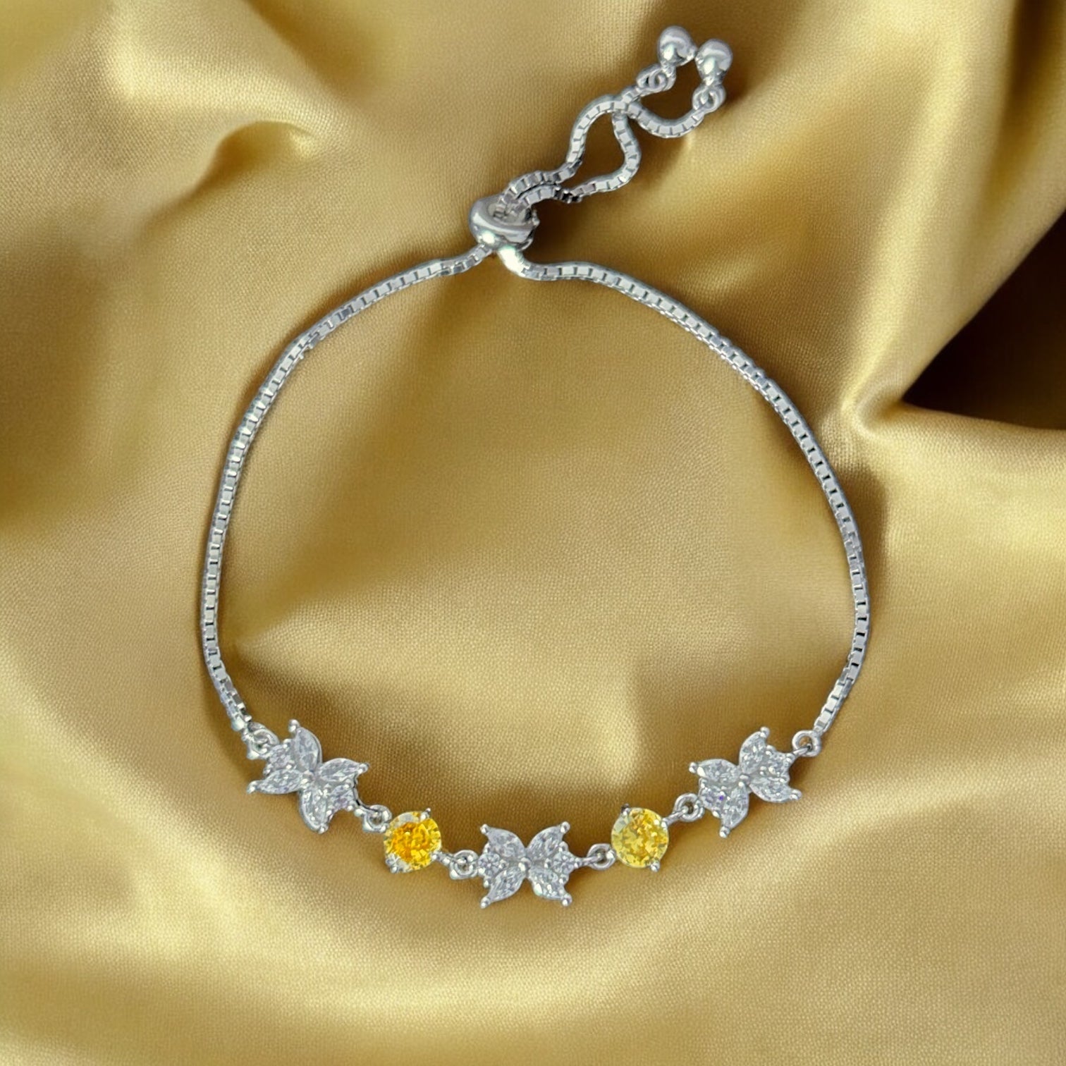 Yellow Gem Bracelet